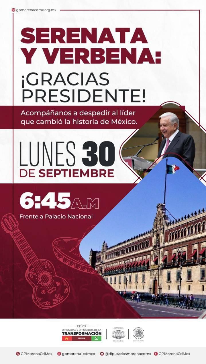 Último día de Gobierno de AMLO ¿Cómo será?
