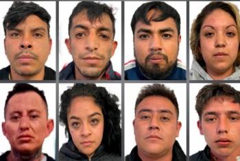 Condenan a ocho integrantes de c&eacute;lula delictiva en Edomex