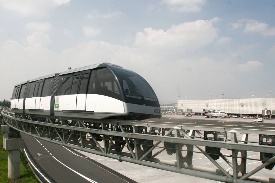 AICM suspende servicio de Aerotrén por mantenimiento; alista rutas alternativas