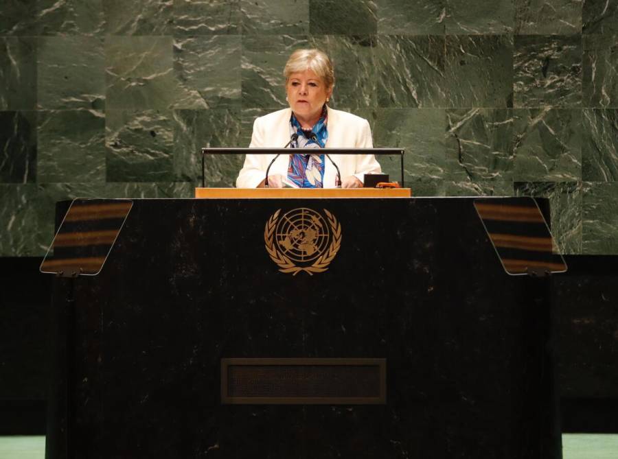 Alicia Bárcena promueve el Modelo del Humanismo Mexicano en la Asamblea General de la ONU