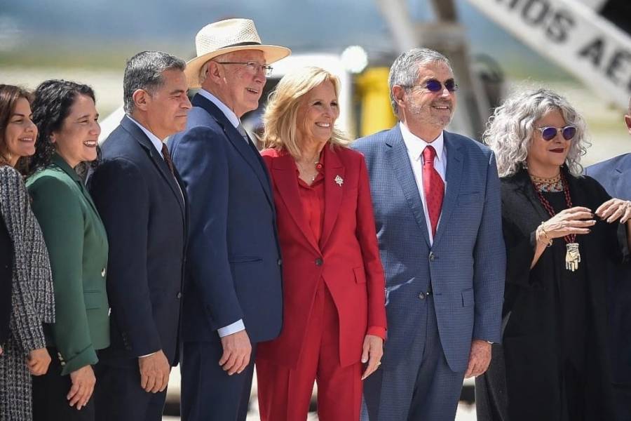 Jill Biden llega a México para la toma de protesta de Claudia Sheinbaum