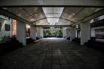 Entrega Batres obra de Mejoramiento Barrial de la Plaza Giordano Bruno
