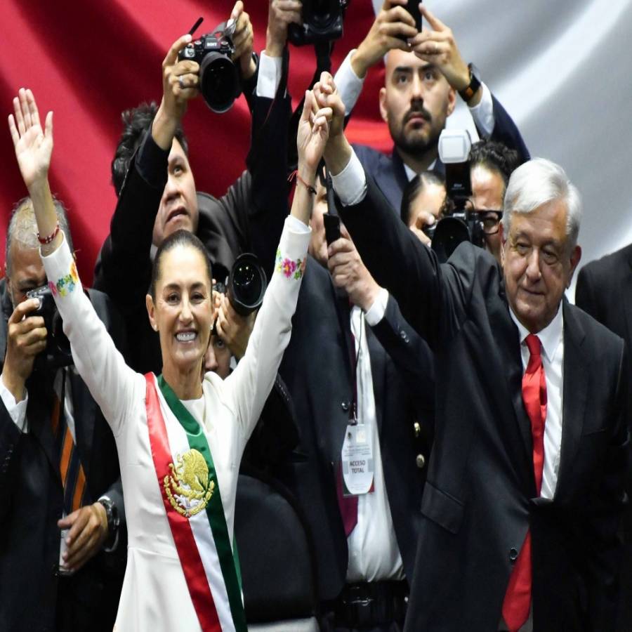 Presidenta va por doble de trenes que AMLO
