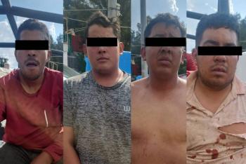 Detienen a cuatro sujetos por arrollar a agente de polic&iacute;a en Ecatepec