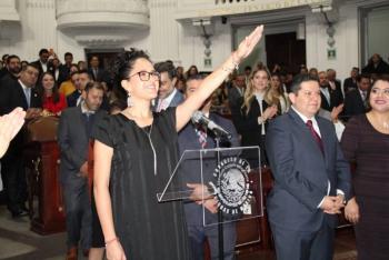 Gaby Osorio asume oficialmente como Alcaldesa de Tlalpan