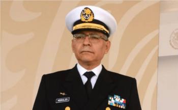 Almirante Raymundo Pedro Morales &Aacute;ngeles asume el mando de la Semar