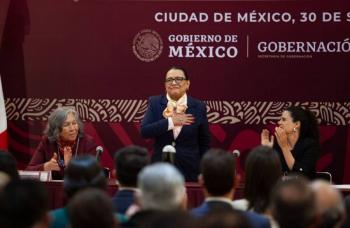 Rosa Icela Rodr&iacute;guez asume la titularidad de Gobernaci&oacute;n