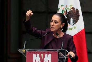 Todo listo para la toma de protesta de la primera presidenta en Palacio Nacional