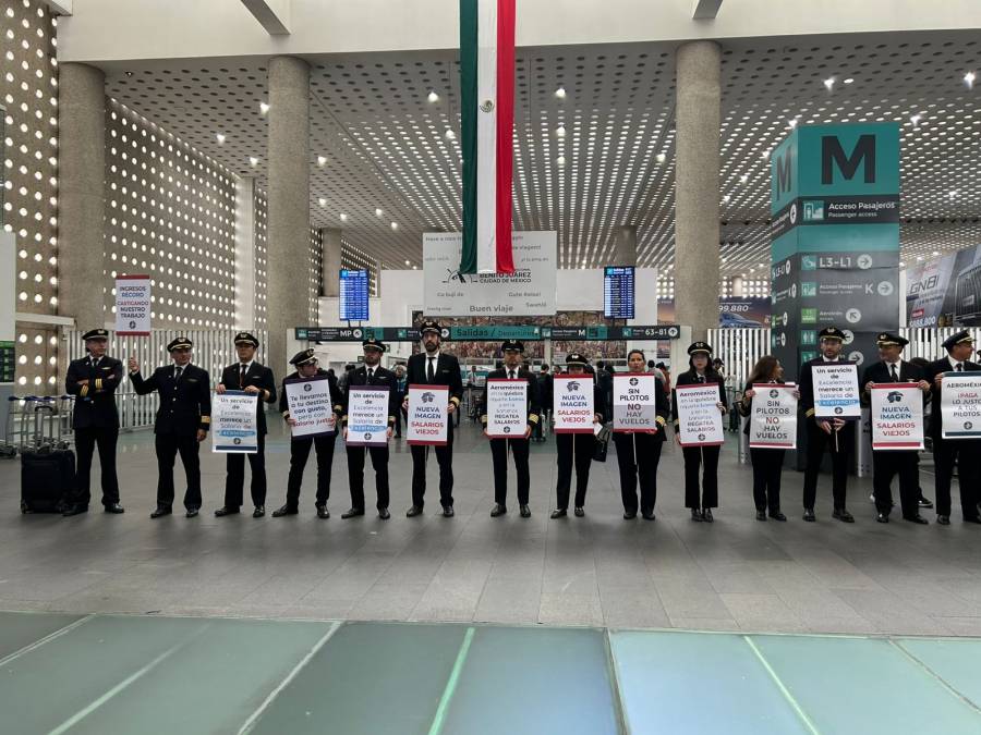 No hay huelga en Aerom&eacute;xico; pilotos de ASPA anuncian pr&oacute;rroga de ocho d&iacute;as