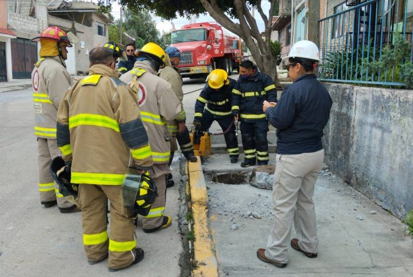 Desalojan a m&aacute;s de 70 por fuga de hidrocarburo en Tultitl&aacute;n
