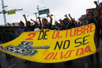Movimientos estudiantiles marcharan para conmemorar el 2 de octubre