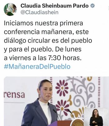 Nuevas secciones y lineamientos en conferencias matinales de la Presidencia