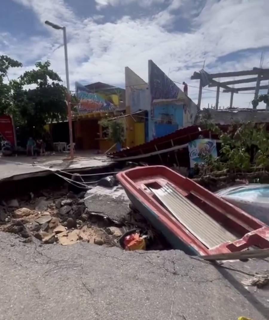 Agua potable y reconstrucción de caminos, planes prioritarios en Acapulco: Sheinbaum