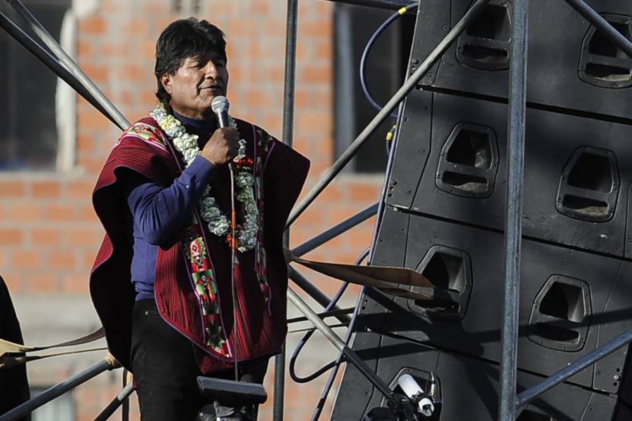 Evo Morales se declara 