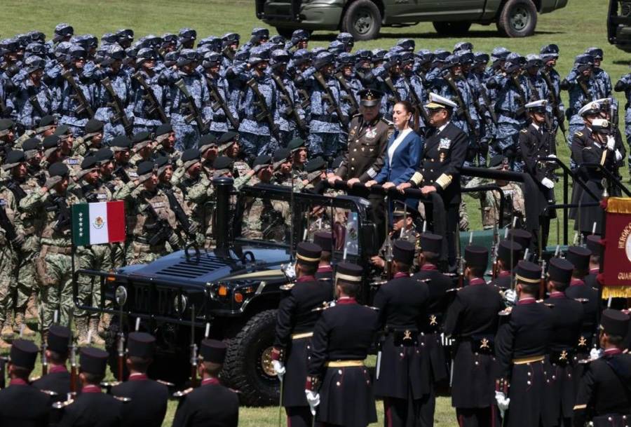 Presidenta enviará iniciativa para mantener SM de soldados al igual que el del IMSS