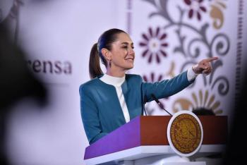 Sheinbaum responde a VOX y dice que le enviar&aacute; pruebas sobre grandeza de civilizaciones prehisp&aacute;nicas de M&eacute;xico