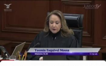 Constituci&oacute;n no es impugnable: Ministra Esquivel