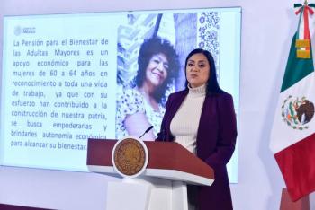 Del 7 de octubre al 30 de noviembre registro de pensi&oacute;n a mujeres de 63 a 64, ind&iacute;genas y afromexicanas