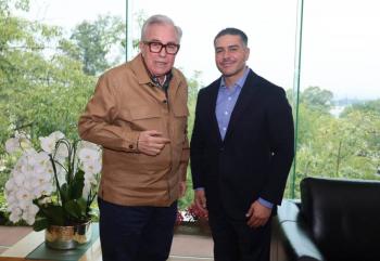 Rub&eacute;n Rocha se re&uacute;ne con Garc&iacute;a Harfuch para abordar temas de seguridad en Sinaloa