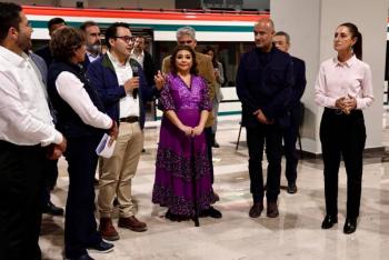 Sheinbaum construir&aacute; nueva carretera Toluca-Zihuatanejo; Delfina G&oacute;mez lo celebra