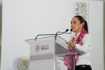 Claudia Sheinbaum inicia obras del Tren M&eacute;xico-Pachuca como parte de la expansi&oacute;n de tren de pasajeros