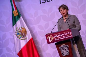 Delfina G&oacute;mez destaca proyecto hist&oacute;rico para la zona oriente del Estado de M&eacute;xico