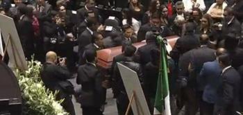 Inicia homenaje luctuoso de Ifigenia Mart&iacute;nez en C&aacute;mara de Diputados