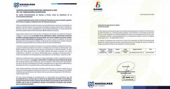 Naucalpan liquida cr&eacute;dito bancario de 188.19 MDP