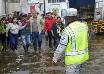 M&aacute;s de 300 viviendas afectadas por intensas lluvias en Milpa Alta y Xochimilco