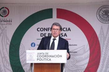 “Habr&iacute;a sesi&oacute;n semipresencial para desahogar ley reglamentaria de la reforma judicial”: Ricardo Monreal