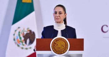 Sheinbaum da su apoyo a Rocha Moya y Evelyn Salgado