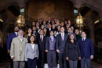 Instala Brugada gabinete para la construcci&oacute;n de paz, Seguridad Ciudadana y Procuraci&oacute;n De Justicia