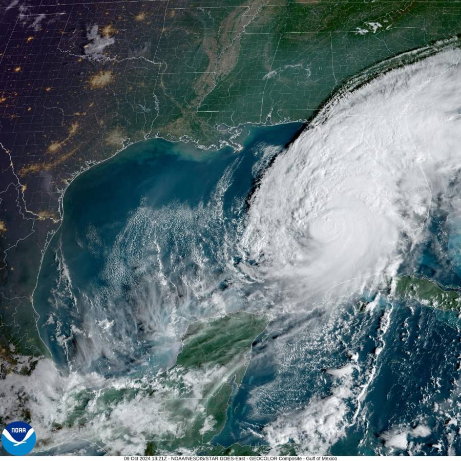 Florida en alerta ante llegada del huracán Milton, que volvió a categoría 5