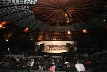 Sergio Salom&oacute;n reinaugura el Auditorio de la Reforma