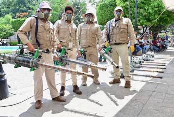 Inaugura secretario de Salud Megaoperativo “Morelos contra el dengue”