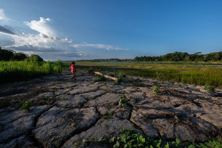 Ind&iacute;genas Yagua en Colombia enfrentan crisis por la sequ&iacute;a del Amazonas