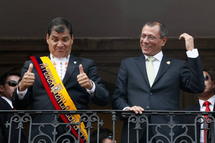 Estados Unidos veta el ingreso de Rafael Correa y Jorge Glas por corrupción