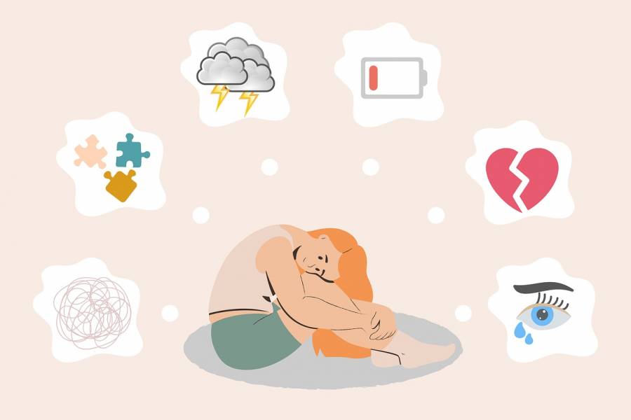 Depresi&oacute;n y ansiedad, los dos principales trastornos de salud mental en M&eacute;xico