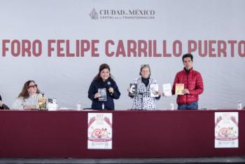 Invita Clara Brugada a la XXIV Feria Internacional del Libro del Z&oacute;calo de la CDMX