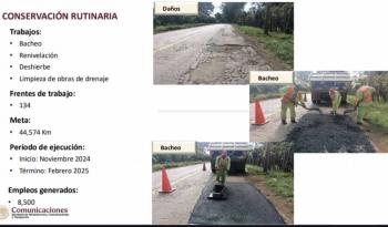 Sheinbaum anuncia Bachet&oacute;n, nuevo programa para carreteras del pa&iacute;s