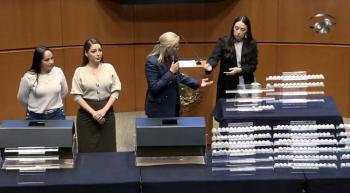 Senado inicia insaculaci&oacute;n de plazas de magistraturas como parte de la reforma judicial