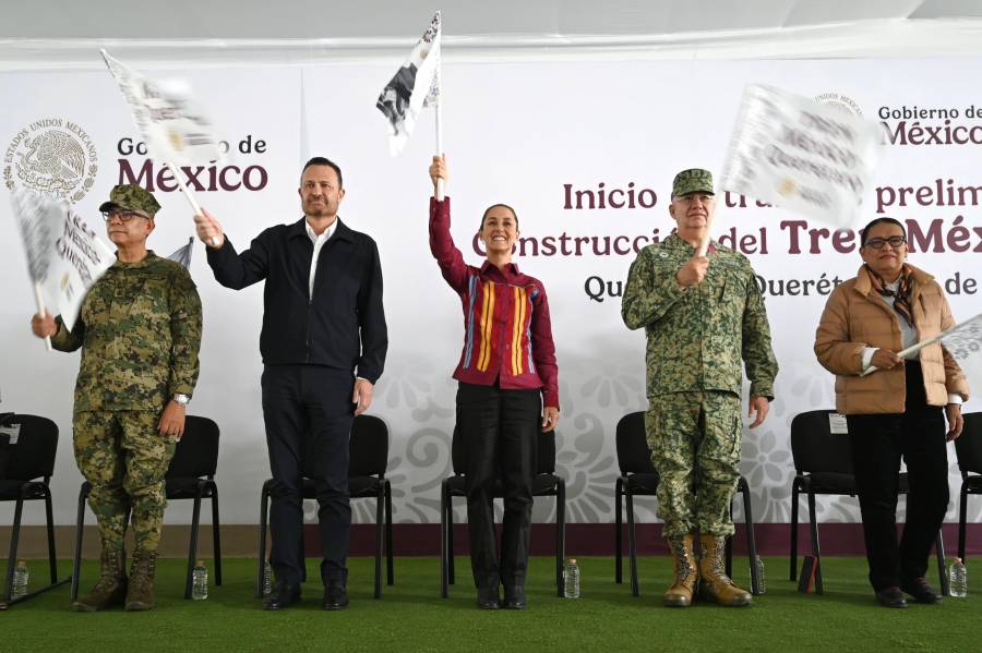 Tren de pasajeros México-Querétaro estará listo en 2028: Claudia Sheinbaum; comenzó a trabajar en el proyecto dos meses antes de ser presidenta