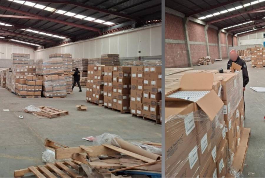 Recuperan en Ixtapaluca 4.5 millones de pesos en medicamentos robados