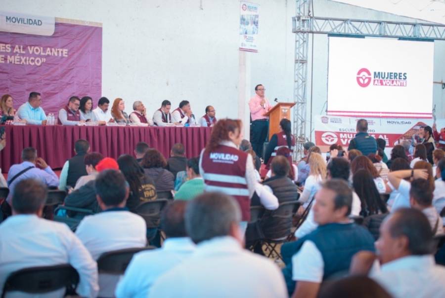 Se suman 80 operadoras del transporte p&uacute;blico al programa “Mujeres al Volante”