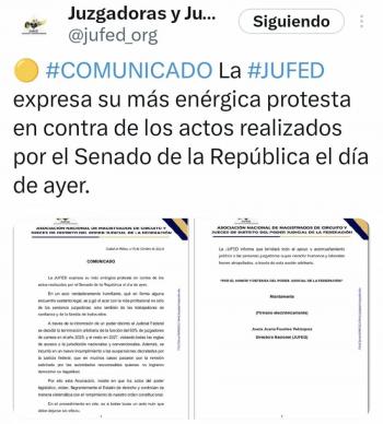 Acto humillante destituci&oacute;n de jueces por t&oacute;mbola, JUFED