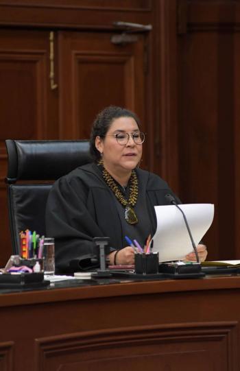 Reforma judicial: “Una oportunidad para un nuevo sistema democr&aacute;tico”, asegura Lenia Batres