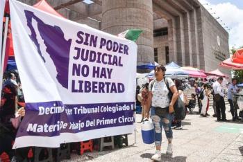 Acuerdan jueces y magistrados levantar paro de labores