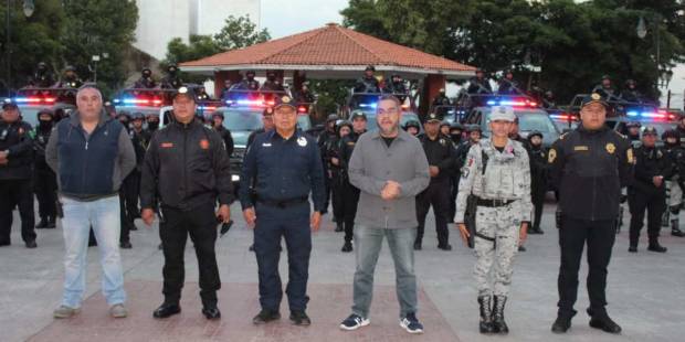 Inicia Mega Operativo de Seguridad en Magdalena Contreras