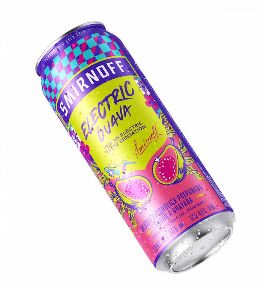 Smirnoff Amplía su Portafolio con el Lanzamiento de Smirnoff Electric Guava