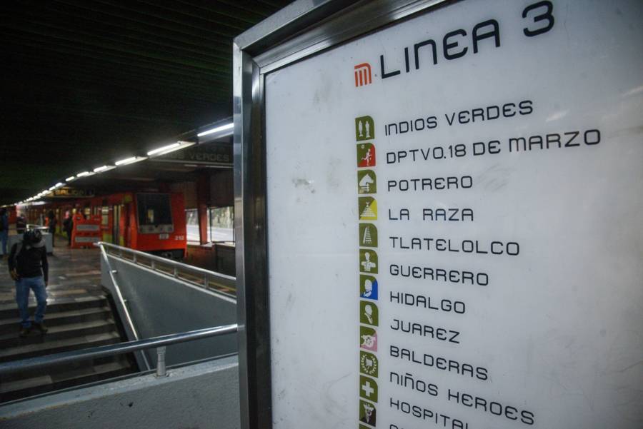 Anuncian próximo cierre a la Línea 3 del Metro por remodelación